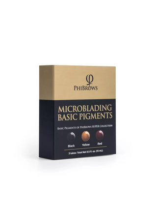 PhiBrows Microblading Basic Pigment Collection SUPER