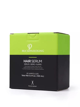 Microneedling hair serum box