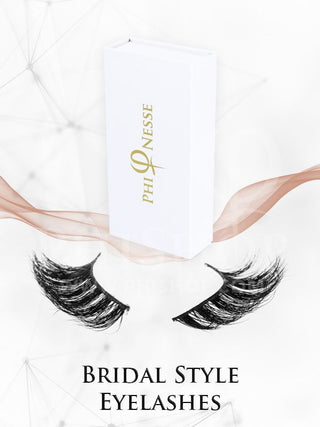 Bridal Style Eyelashes 23 phi lashes