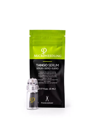 Microneedling applicator set with tango serum