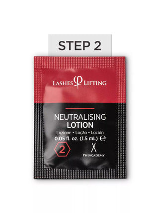 Lashes lifting lotion step 2