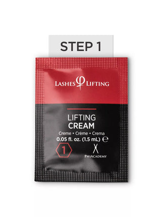 Lashes Lifting cream step 1